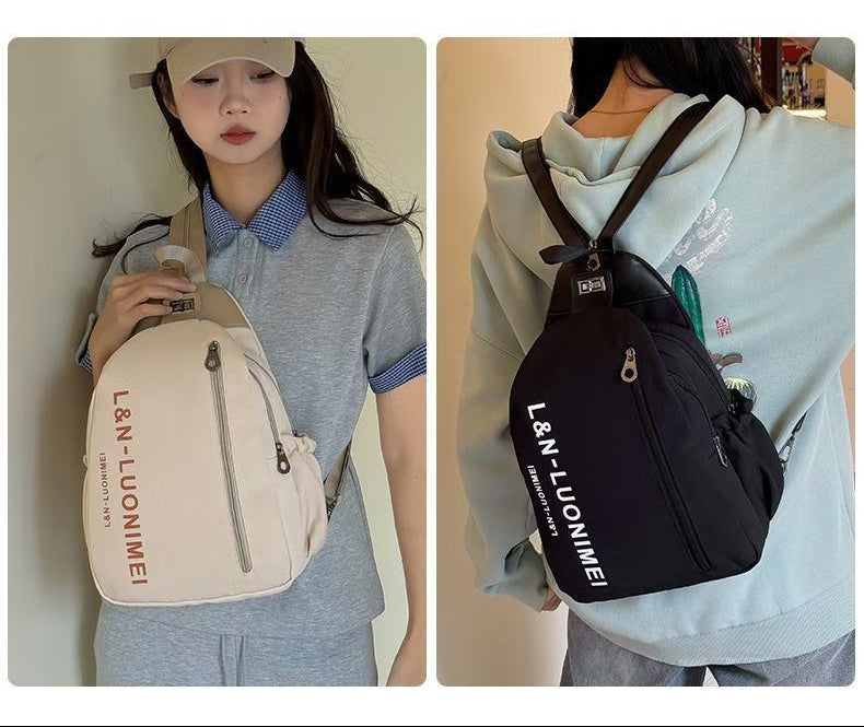 360pcs Wholesale Casual Sling Backpack Lot – Multi-Pocket Lightweight Crossbody Bags for Daily Travel & Urban Use – Assorted Colors Small Backpack Stock for Boutique Resale